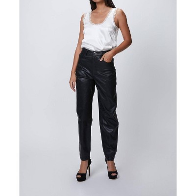 Women's DANI BOYFRIEND LEATHER PANTS - WE WORE WHAT