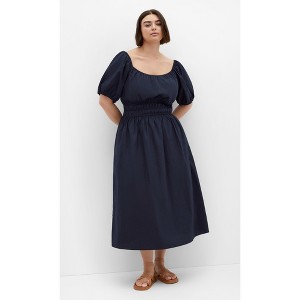 Women's Plus Size Adelynn Dress - navy | CITY CHIC - 1 of 4