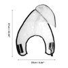 Unique Bargains Fashion Hair Cutting Cape 22.44"x9.84" Clear Black 1 Pc - 4 of 4