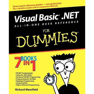 Visual Basic .Net All in One Desk Reference for Dummies - (For Dummies) by  Mansfield (Paperback)