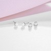Girl's Classic Freshwater Cultured Pearl Screw Back Sterling Silver Earrings - In Season Jewelry - 4 of 4