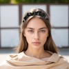 Unique Bargains Women's Rhinestone Ribbon Headband 1 Pc - 2 of 4