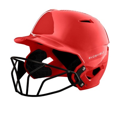 EvoShield Womens XVT Batting Helmet w SB Mask Scarlet LG XL
