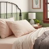 250 Thread Count Organic Percale Sheet Set - Threshold™ - 2 of 4