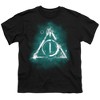 Boys' Short Sleeve Harry Potter Geometric Deathly Hallows T-Shirt - 2 of 4
