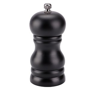 Unique Bargains Adjustable Coarseness Wooden Salt and Grinder Spice Mills - 1 of 4