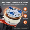 VEVOR Electric Concrete Floor Grinder 10" Walk-Behind Grinder 1.7HP Concrete Floor Polisher, 1300W Grinding Machine, Orange - 4 of 4