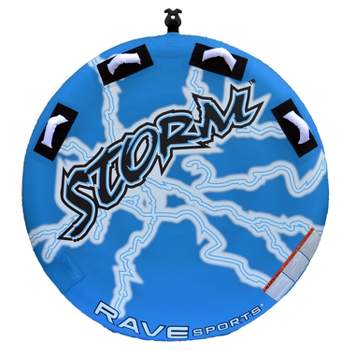 RAVE Sports Storm 2-Rider Boat Towable Tube - Blue