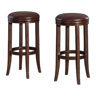 Set of 2 Natick Bar Height Stools - Alaterre Furniture