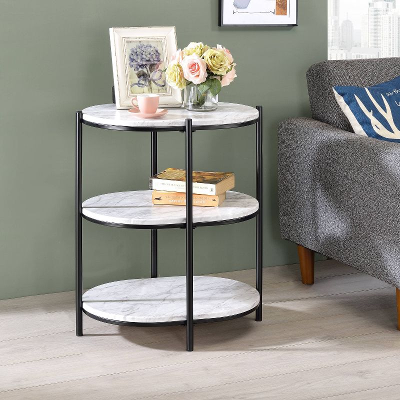 Crail Faux Marble Top Side Table - miBasics, 5 of 8