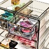 Sorbus Acrylic Makeup Organizer Case - Big Clear Makeup Organizer for Vanity, Bathroom, College Dorm, Closet, Desk - 4 of 4