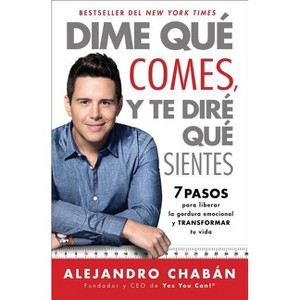 Dime Que Comes Y Te Dire Que Sientes (Think Skinny, Feel Fit Spanish Edition) - (Atria Espanol) by  Alejandro Chabán (Paperback) - 1 of 1