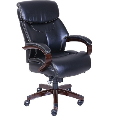 La-Z-Boy Bradley Bonded Leather Executive Chair Black (46089-CC) 46089CC