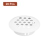 Unique Bargains Stainless Steel Dust-Proof Mesh Hole Circular Soffit Vents 20 Pcs - 3 of 4