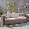 Puerta Wicker Patio Sofa - Christopher Knight Home - image 2 of 4