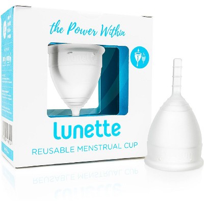  Lunette Reusable Menstrual Cup - Clear Model 1 