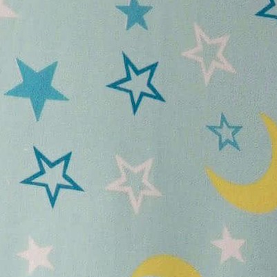 aqua - celestial moon and stars