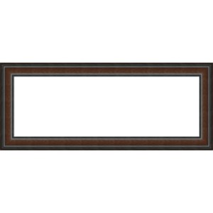 Amanti Art Cyprus Walnut Framed Magnetic Dry Erase Board - 1 of 4