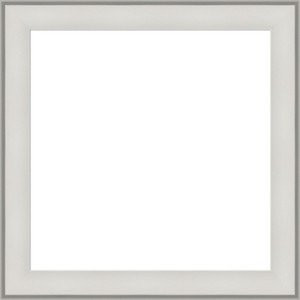 Amanti Art Imperial Silver Framed Dry Erase Magnetic Board - 1 of 4