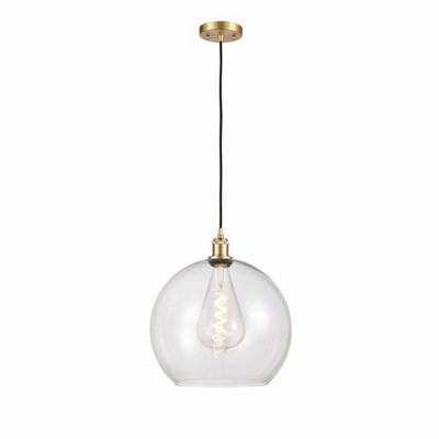 Athens - 1 Light Pendant In Industrial Style-18.38 Inches Tall and 13.75 Inches Wide