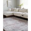 Hauteloom Laran Taupe Distressed Washable Area Rug - 2 of 4
