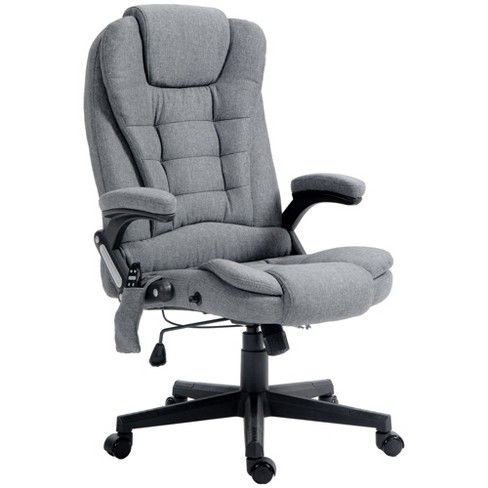 Homcom 6 Point Vibrating Massage Office Chair With Heat