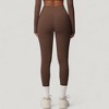 Anna-Kaci Active Women's High Waist Leggings with Side Pockets and Seamless Stretch Fabric for Active and Everyday Wear - 4 of 4