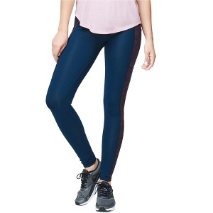 Aeropostale Womens Contrast Space-dye Yoga Pants - 1 of 2