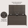Child Craft Harmony 33 inch Wood Toy Box, Large Storage Chest, 2 Safety Hinges, Standard Ventilation Hole on Back, 6 Cubic Feet of Storage - 4 of 4