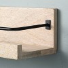 Wood Wall Shelf - Hearth & Hand™ with Magnolia - image 3 of 3