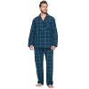 Ashford & Brooks Mens Woven Pajamas Long Pj Set - 2 of 4