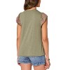 Women's Flutter Sleeve Top - Democracy - 2 of 4