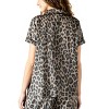 Hello Mello Womens Beauty Sleep Satin Pajama Top - 3 of 4