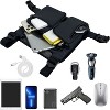 Chest Pack Running Vest with Hydration Bottle Holder, Reflective Lightweight Sports Chest Bag for Men Women Jogging Cycling Hiking - 3 of 4