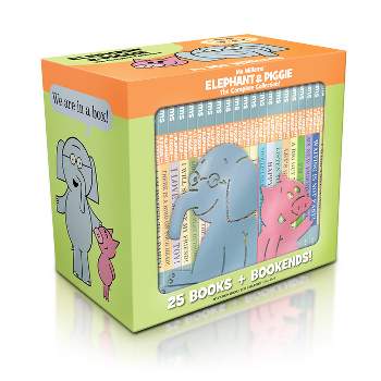 Elephant & Piggie: The Complete Collection (Includes 2 Bookends) - (Elephant and Piggie Book) by  Mo Willems (Mixed Media Product)