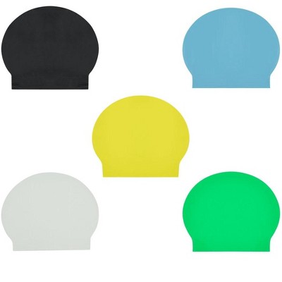 Sporti Kids' Latex Swim Cap Set of 5