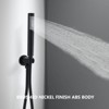 PROOX 2-Handle 2-Spray Round High Pressure Shower Faucet with 10 in. Rain Shower Head - 4 of 4