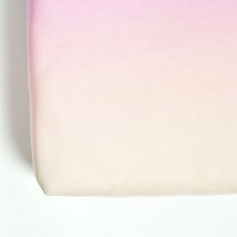 Ombre Organic Cotton Fitted Crib Sheet Multi Single 28x52x9, 1 of 4