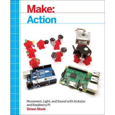 Make: Action - by  Simon Monk (Paperback)