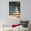 Amanti Art Retro Magazine Christmas tree by Pictufy Studio Canvas Wall Art Print Framed 23-in. W x 33-in. H. - 4 of 4