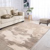 Modern Abstract Indoor Runner or Area Rug by Blue Nile Mills - 2 of 4