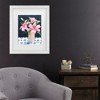 Trademark Fine Art - Grace Popp  Honeys Lilies II Matted Framed Art - 2 of 4