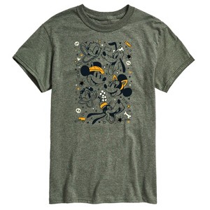 Men's - Disney - Halloween Collage Short Sleeve Graphic T-Shirt - 1 of 4