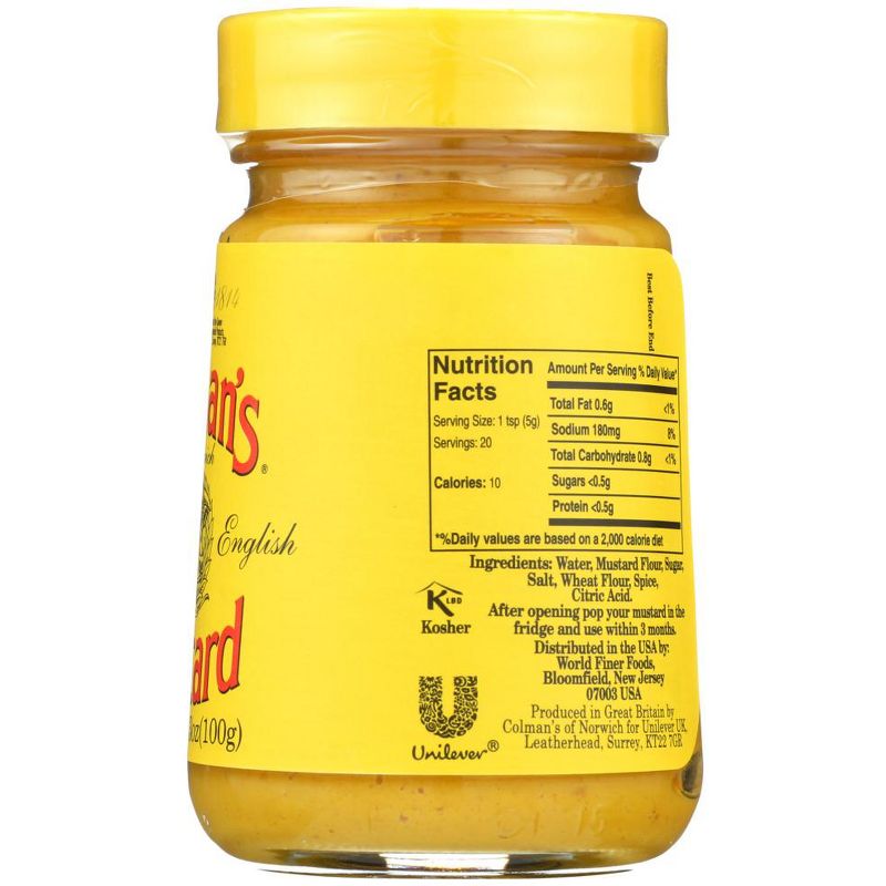 Colman's Original English Mustard - Case of 8/3.53 oz, 4 of 8