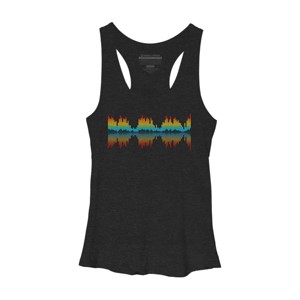 Women's Design By Humans Audio City By clingcling Racerback Tank Top - 1 of 3
