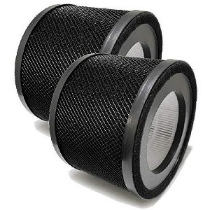 Nispira True HEPA Replacement Filter for Air Purifier, Compatible with Tao Tronics TT-AP001, 2 Packs - 1 of 4