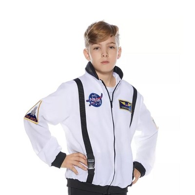 Underwraps Costumes White Astronaut Jacket Child Costume