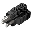 Itopfox 4-in-1 15 Amp to 20 Amp T Blade Power Adapter - 5-15P to 5-20R, 6-15R, 6-20R for EV Charging & Household Use - 2 of 4