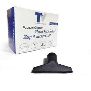 Topvacuumparts Universal Vacuum Upholstery Attachment Nozzle with Lint Pickers, 1 1/4 inch (32mm) Vacuum Attachment #compare to part 32-1716-62 - 1 of 3