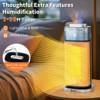 Karl Home 1500-Watt Portable Electric Tower Space Heater with Humidifier and 3D Flame - 4 of 4